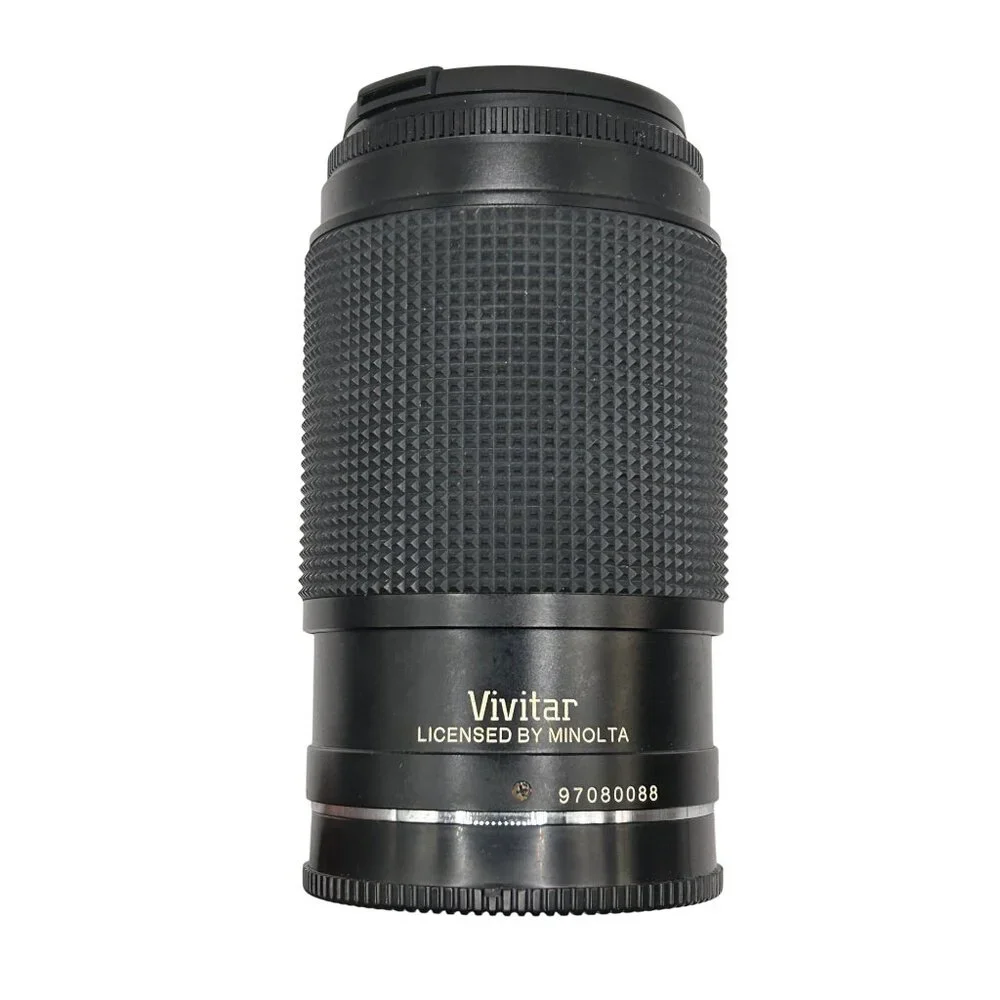 Vivitar Telephoto Zoom Lens Licensed By Minolta 70-210mm F/4.5 With Sigma Front